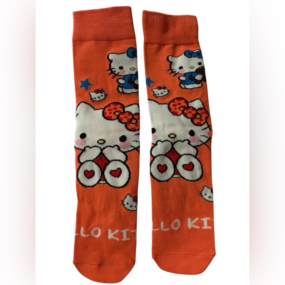 Hello Kitty Orange Socks
